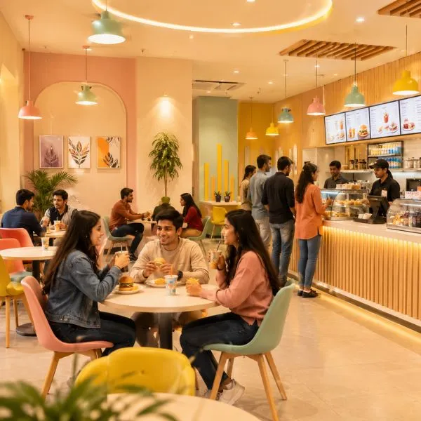Cafe & Food Zone at Daman Gaming Hub